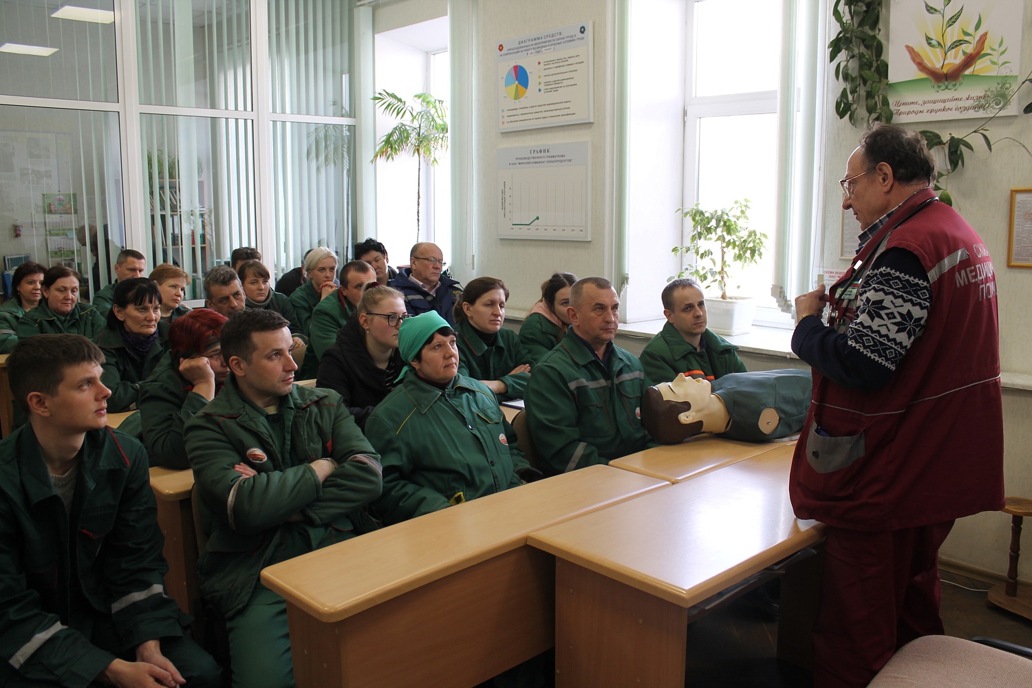 Як мы вучыліся аказваць неадкладную дапамогу