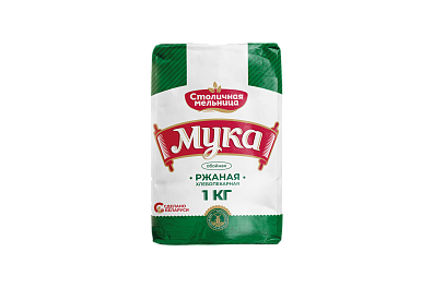 Мука ржаная хлебопекарная обойная