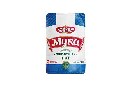 Мука пшеничная второй сорт М12-25