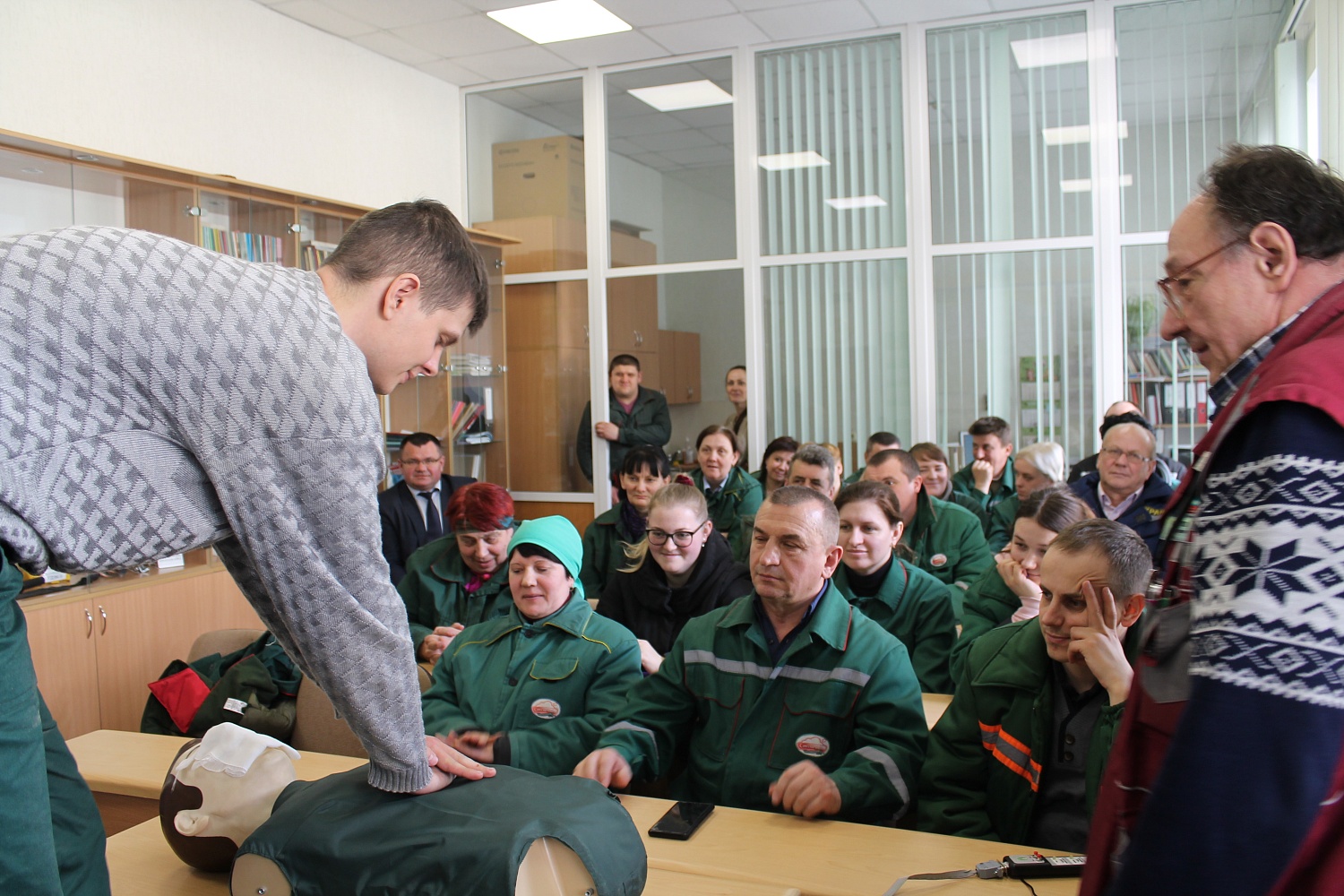 Як мы вучыліся аказваць неадкладную дапамогу