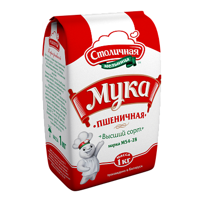 Мука пшанічная вышэйшы гатунак М54-28
