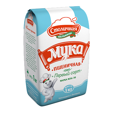 Мука пшанічная першы гатунак М36-30